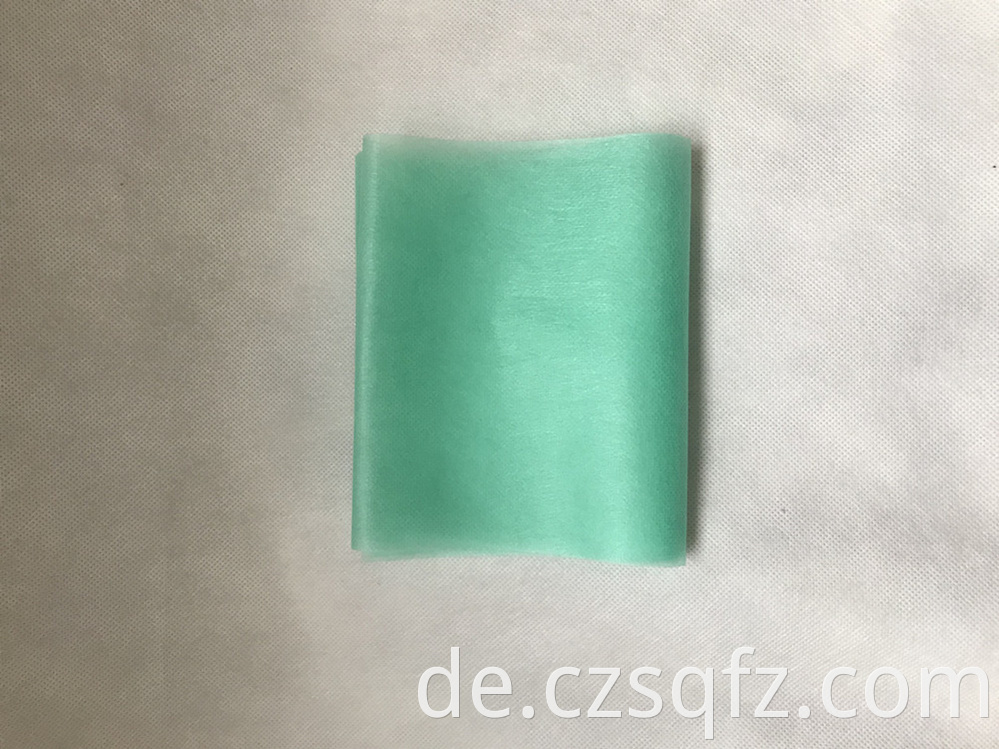 Green flat mask cloth